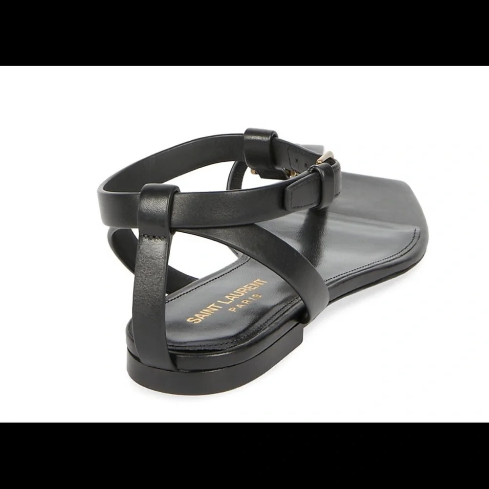 Saint Laurent Cassandra Sandal size 38 - Picture 5 of 13